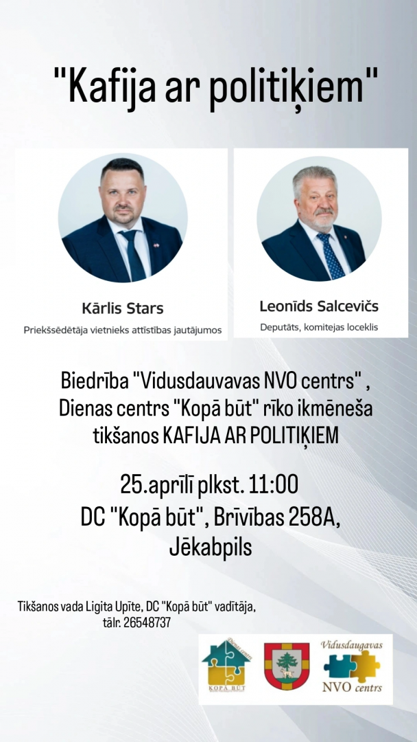 Kafija ar politiķiem