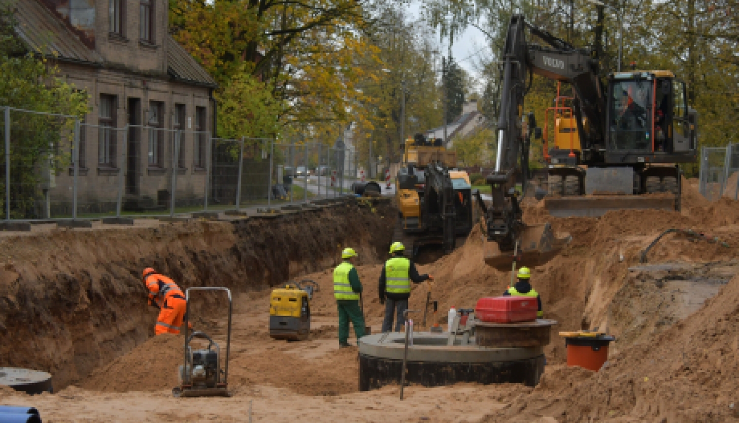 Aktīvi norit darbi Brīvības ielas pārbūves projektā