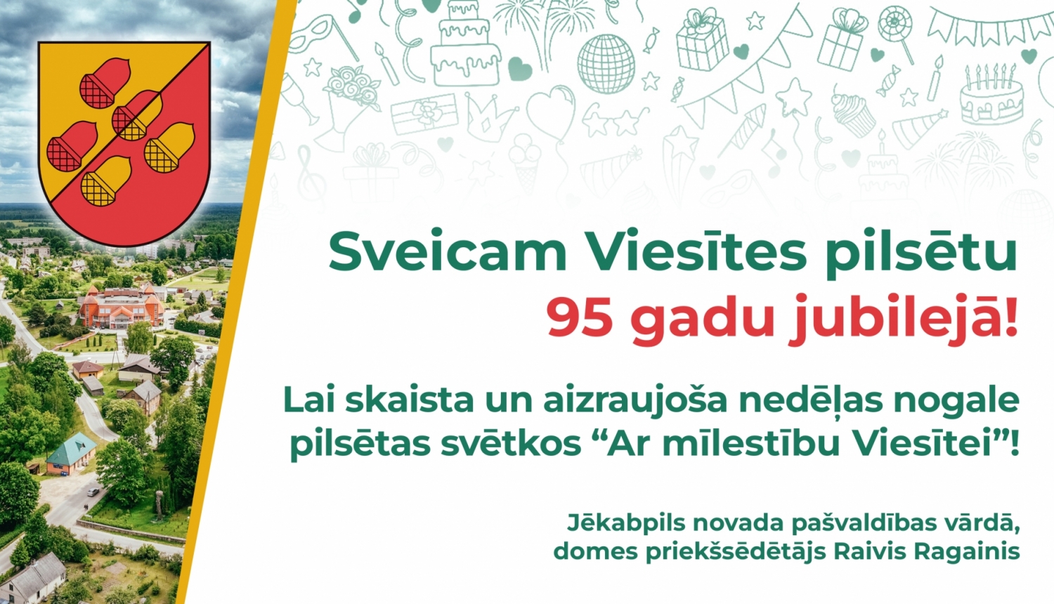 Apsveikums Viesītei